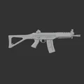 Sig Sg 552 – Model súng trường tấn công 3D tỷ lệ 1:1 - Thumbnail 2