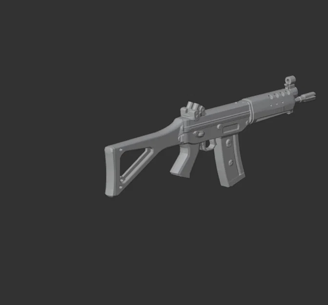 Sig Sg 552 – Model súng trường tấn công 3D tỷ lệ 1:1 - Image 3