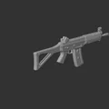 Sig Sg 552 – Model súng trường tấn công 3D tỷ lệ 1:1 - Thumbnail 3