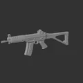 Sig Sg 552 – Model súng trường tấn công 3D tỷ lệ 1:1 - Thumbnail 4