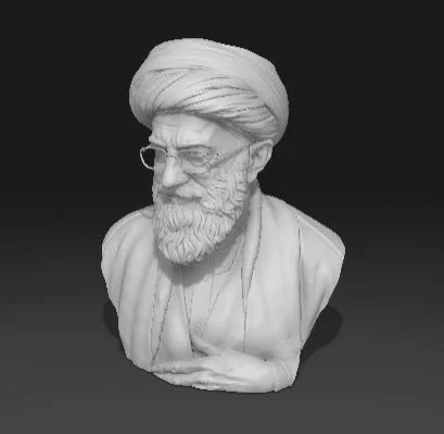 Ayatola Seyed Ali Jamenei (Tượng bán thân) - Image 1