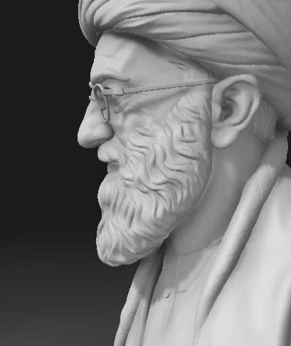 Ayatola Seyed Ali Jamenei (Tượng bán thân) - Image 4