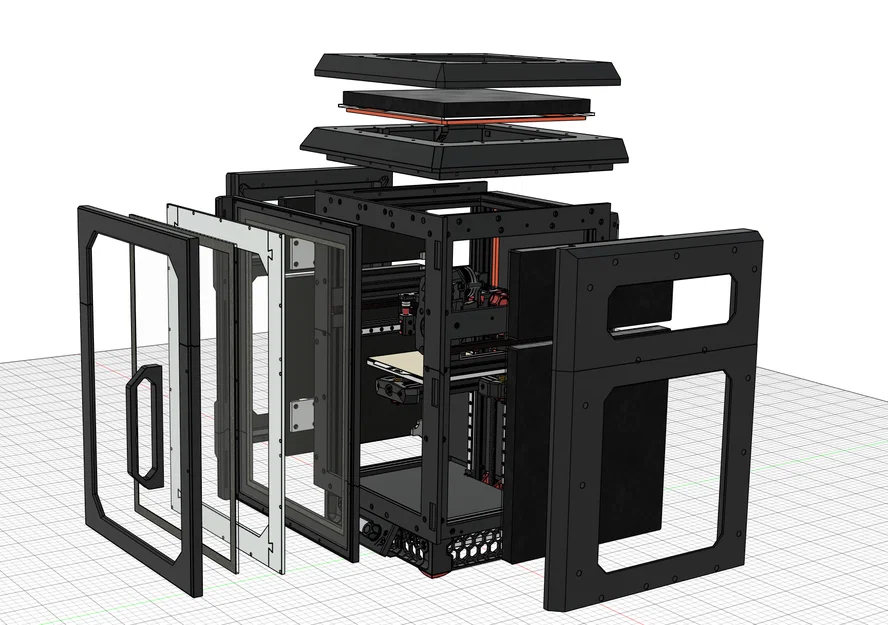 Aegis Chamber – Enclosure cách nhiệt cho Voron V0.2 - Image 2