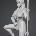 Mô hình 3D Elfa Ranger - Nữ Chiến Binh Tinh Linh Dũng Mãnh - Thumbnail 3