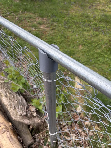 Phụ kiện ốp đầu cột rào (Fence Post Top Holder) in 3D siêu bền - Image 1