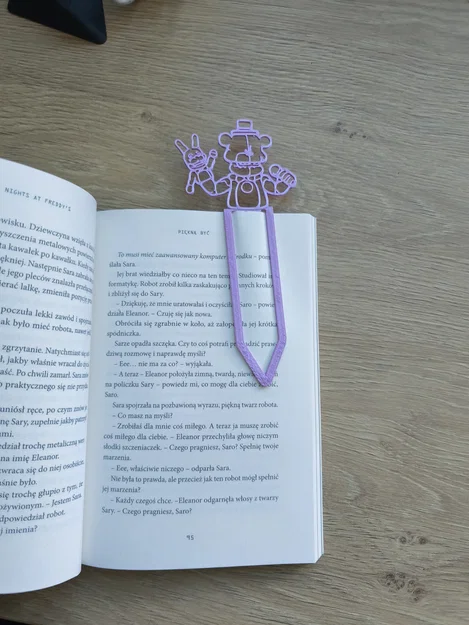 Five Nights at Freddy's - Funtime Freddy 3D - Bookmark | Zakladka/Bookmark 3D - Image 2