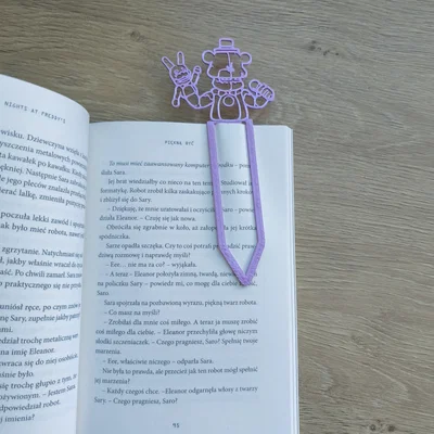 Five Nights at Freddy's - Funtime Freddy 3D - Bookmark | Zakladka/Bookmark 3D