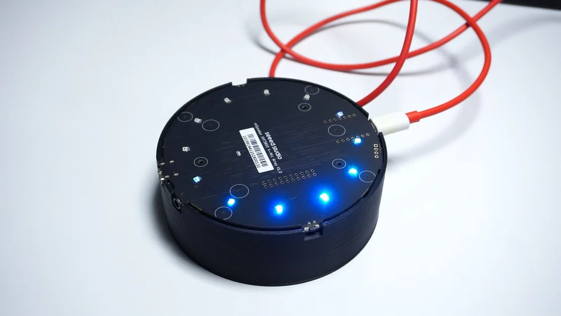 Vỏ hộp in 3D chuyên dụng cho ReSpeaker XVF3800 Voice Assistant - Image 1