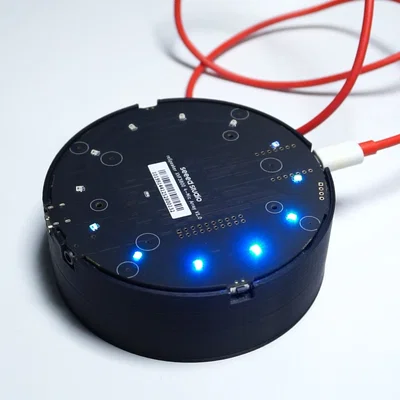 Vỏ hộp in 3D chuyên dụng cho ReSpeaker XVF3800 Voice Assistant