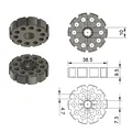 Băng đạn trống 10 viên cho súng hơi Umarex Smith & Wesson 586/686 - Thumbnail 1