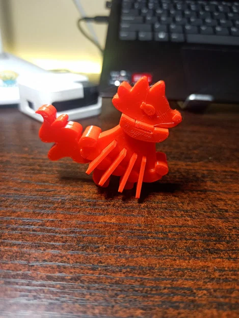 Mô hình linh vật Morp Wolf - Linh vật sáng tạo cho Hack Club - Image 3