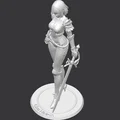 Cha Hae-in (Solo Leveling) – Mẫu 3D figure Hunter S-Rank 150mm - Thumbnail 1