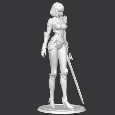 Cha Hae-in (Solo Leveling) – Mẫu 3D figure Hunter S-Rank 150mm
