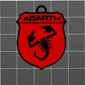 Móc khóa logo Abarth hai mặt cá tính cho xe Fiat và tín đồ tốc độ - Thumbnail 2