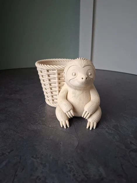 Chậu cây Lười Dễ Thương (Cute Sloth Planter) - Image 3
