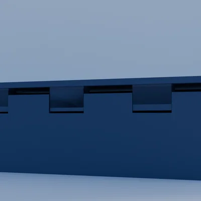 Hộp lưu trữ in 3D 100% không cần hardware (không nam châm/ốc/keo)
