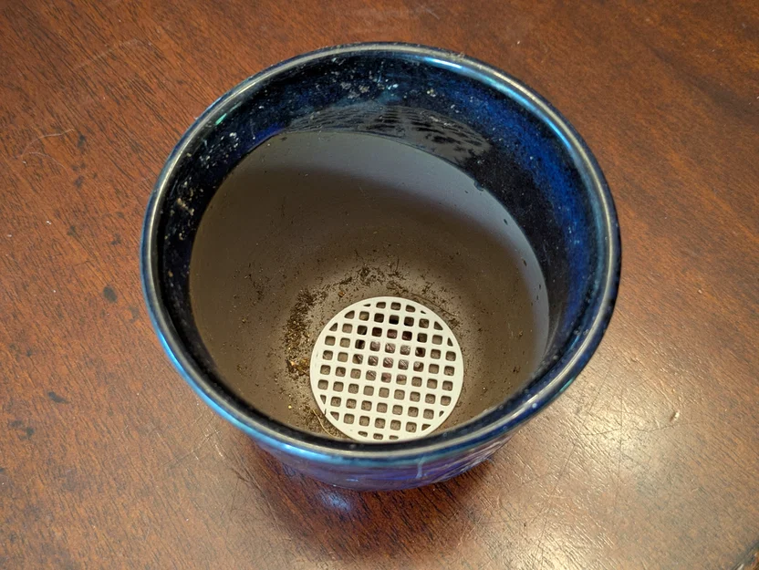 Tấm lưới thoát nước chậu cây (Plant Pot Drainage Mesh) tự in 3D - Image 1