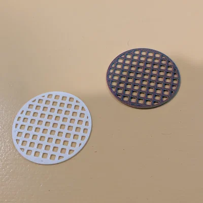 Tấm lưới thoát nước chậu cây (Plant Pot Drainage Mesh) tự in 3D