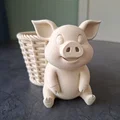 Chậu cây Heo Dễ Thương (Cute Pig Planter) - Thumbnail 2