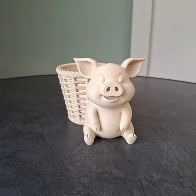 Chậu cây Heo Dễ Thương (Cute Pig Planter)