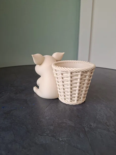 Chậu cây Heo Dễ Thương (Cute Pig Planter) - Image 6