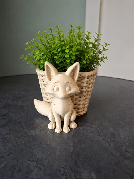 Chậu cây Cáo Dễ Thương (Cute Fox Planter) - Image 1