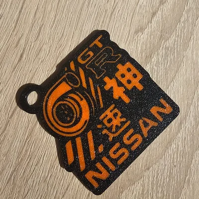Móc khóa NISSAN JDM – Bản Drift 90s (Cảm hứng Silvia/GT-R)