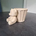 Chậu Cây Gấu Bông Dễ Thương (Cute Teddy Bear Planter) - Thumbnail 4