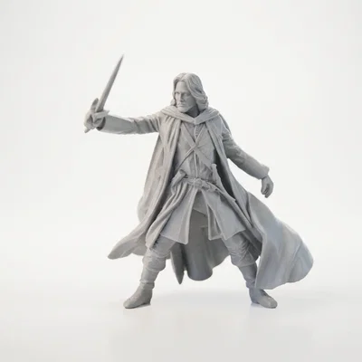 Tượng Aragorn (Lord of the Rings) - Mẫu 3D Printable STL