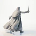 Tượng Aragorn (Lord of the Rings) - Mẫu 3D Printable STL - Thumbnail 3
