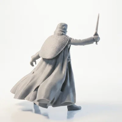 Tượng Aragorn (Lord of the Rings) - Mẫu 3D Printable STL