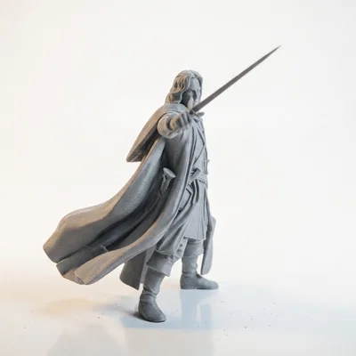 Tượng Aragorn (Lord of the Rings) - Mẫu 3D Printable STL