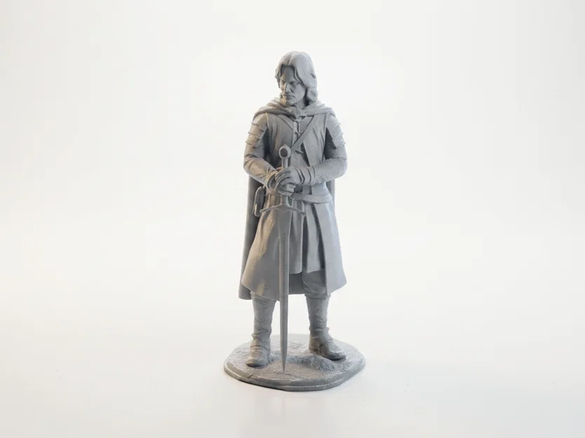 Tượng Aragorn (Lord Of The Rings) - Mẫu 3D Printable (STL) - Image 1