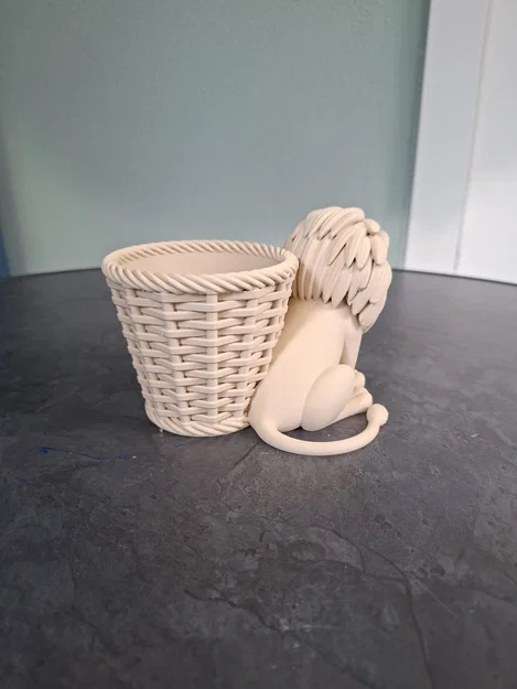Chậu Trồng Cây Sư Tử Dễ Thương (Cute Lion Planter) - Image 4