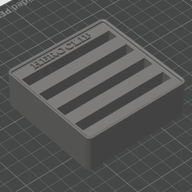 Khay lưu trữ 4 Heroclip chuẩn hệ thống Gridfinity gọn gàng - Image 2