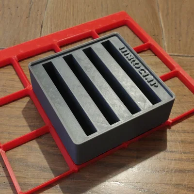 Khay lưu trữ 4 Heroclip chuẩn hệ thống Gridfinity gọn gàng