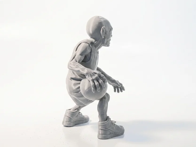 Tượng Smigle Bóng Rổ Lord of the Rings - STL 3D Printable - Image 3