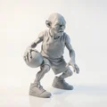 Tượng Smigle Bóng Rổ Lord of the Rings - STL 3D Printable - Thumbnail 4