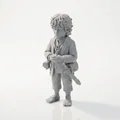 Tượng Frodo (Chúa Nhẫn) 3D Printable - File STL In 3D - Thumbnail 1