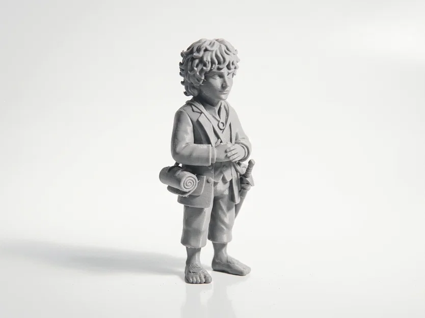 Tượng Frodo (Chúa Nhẫn) 3D Printable - File STL In 3D - Image 2