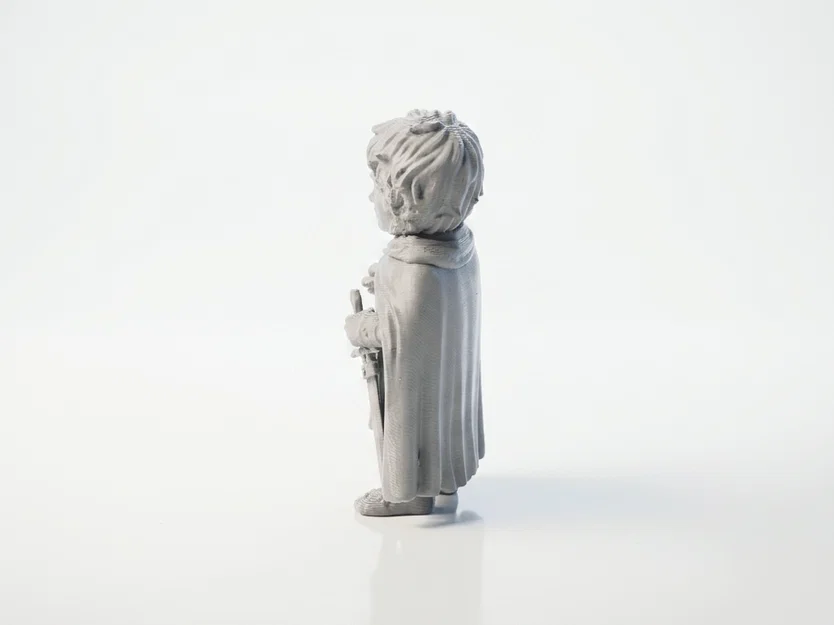 Tượng Frodo Baggins (Lord of the Rings) 3D Printable - File STL - Image 3