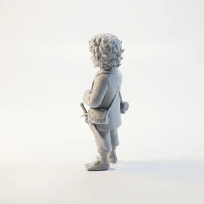 Tượng Frodo (Chúa Nhẫn) 3D Printable - File STL In 3D