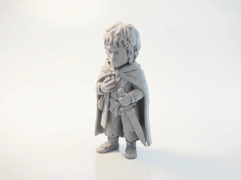 Tượng Frodo Baggins (Lord of the Rings) 3D Printable - File STL - Image 4