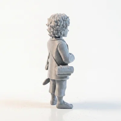 Tượng Frodo (Chúa Nhẫn) 3D Printable - File STL In 3D