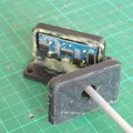 HC-SR04 wallmount - casted (Vỏ treo tường đổ nhựa acrylic) - Thumbnail 5