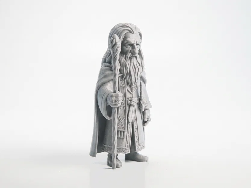 Tượng Gandalf Chúa Tể Những Chiếc Nhẫn - Mẫu In 3D (STL) - Image 2