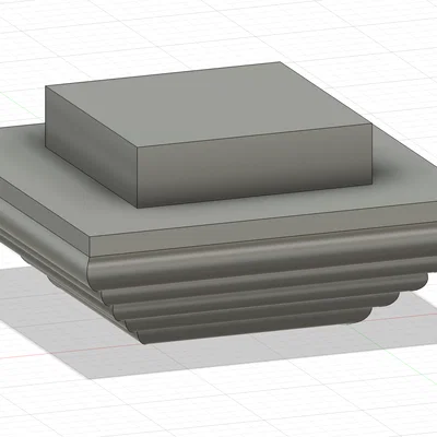 Nắp chụp đầu cột lan can (Railing Topper) in 3D tiện lợi
