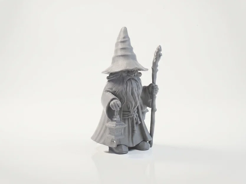 Tượng Gnome Phù Thủy Gandalf – Lord of the Rings – 3D Print - Image 1