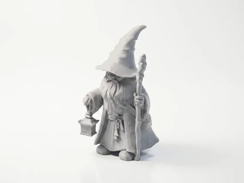 Tượng Gnome Phù Thủy Gandalf – Lord of the Rings – 3D Print - Image 2