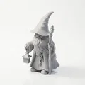 Tượng Gnome Phù Thủy Gandalf – Lord of the Rings – 3D Print - Thumbnail 2